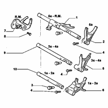 21219-020 GEAR FORKS STAMP