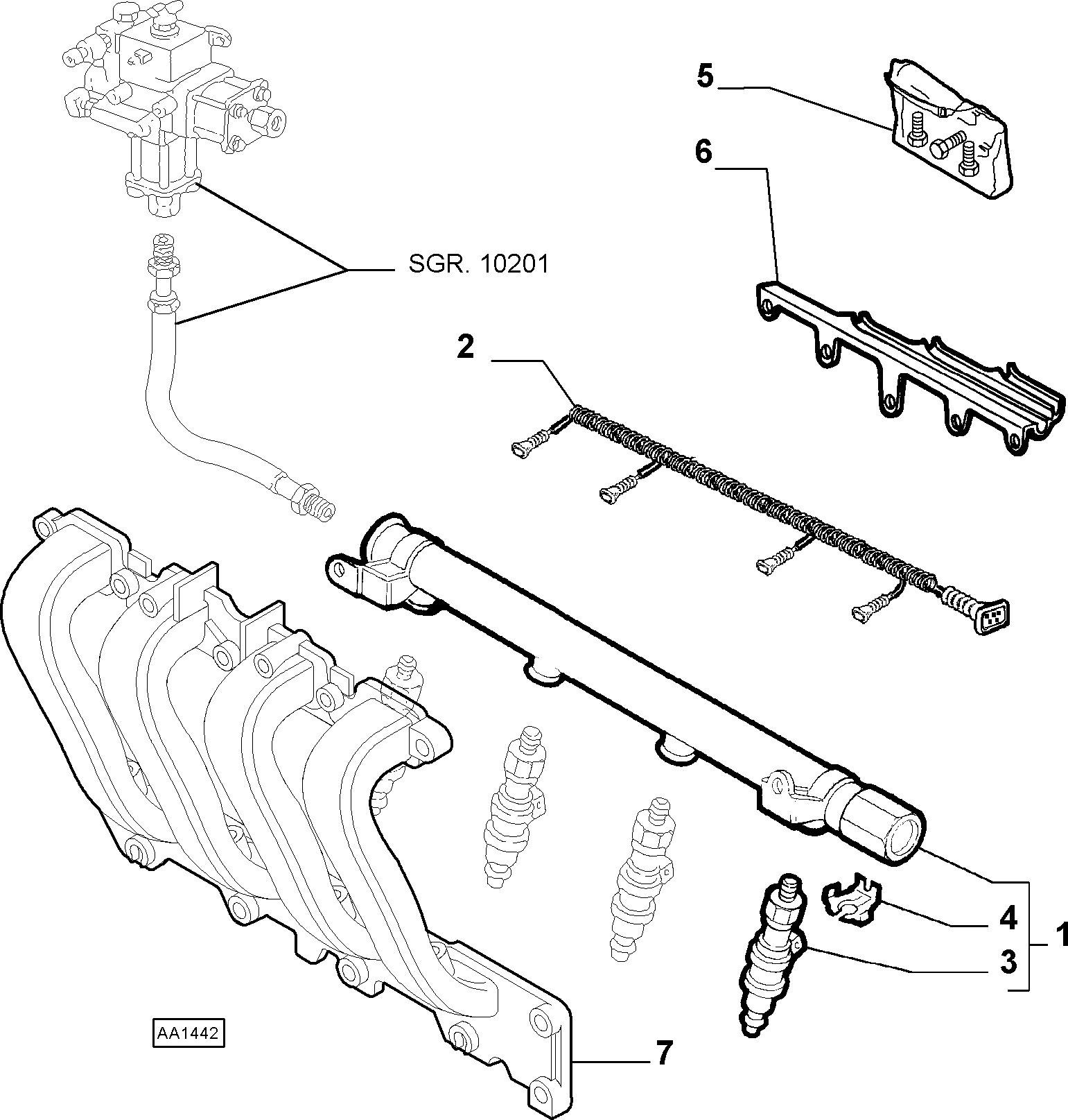 46799836 AIR DUCT SYSTEM