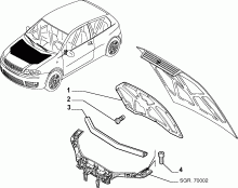 70101/00 КРЫШКА ПОДКАПОТНОГО ПРОСТРАНСТВА 