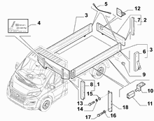 70021-030 SIDE PANELS FOR COMMERCIAL VEHICLES