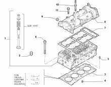 10101-020 CYLINDER HEAD AND GASKETS