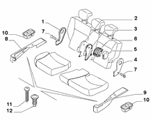 70613/14 REAR SEAT