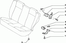 70613/02 REAR SEAT