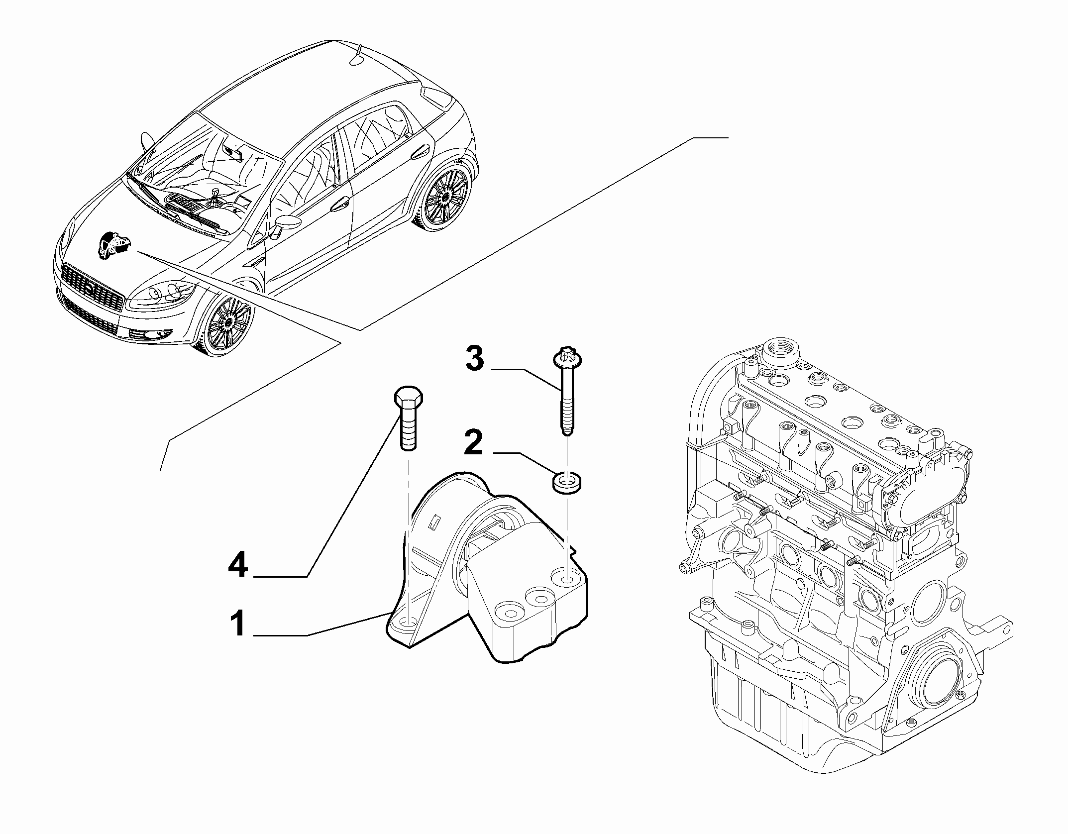 10002-010 ENGINE INLET SCREW ANCHOR AND TENSION ROD SUSPENSION