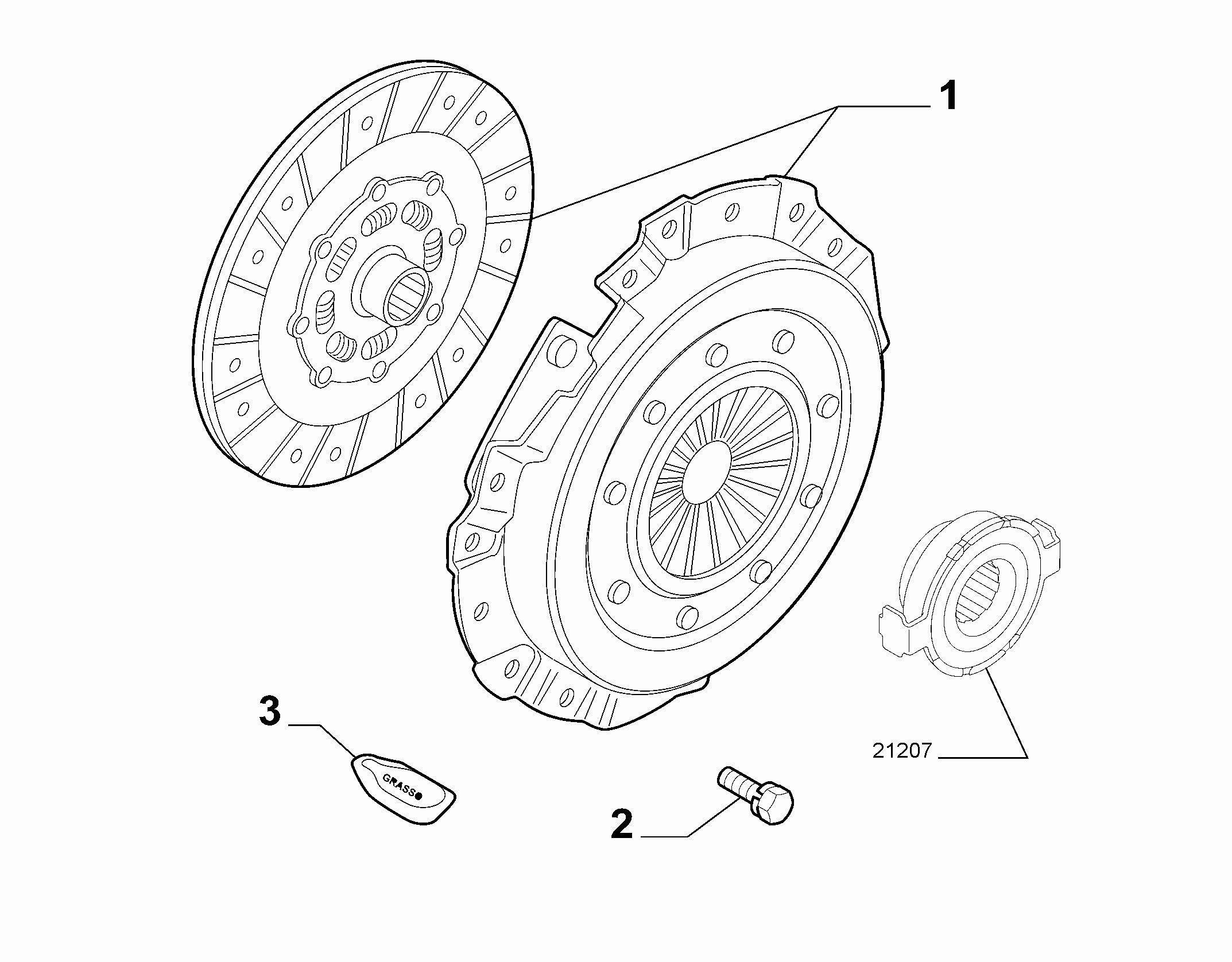 18109-010 CLUTCH KIT