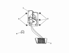 33101-010 RUDDER BAR
