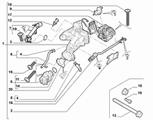 10259-010 OIL COOLER AND EGR VALVE