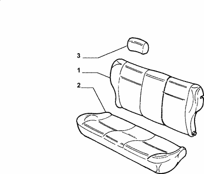 70615/01 REAR SEAT LINING