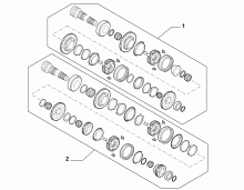 21215-033 SECONDARY UPPER AND LOWER SHAFT