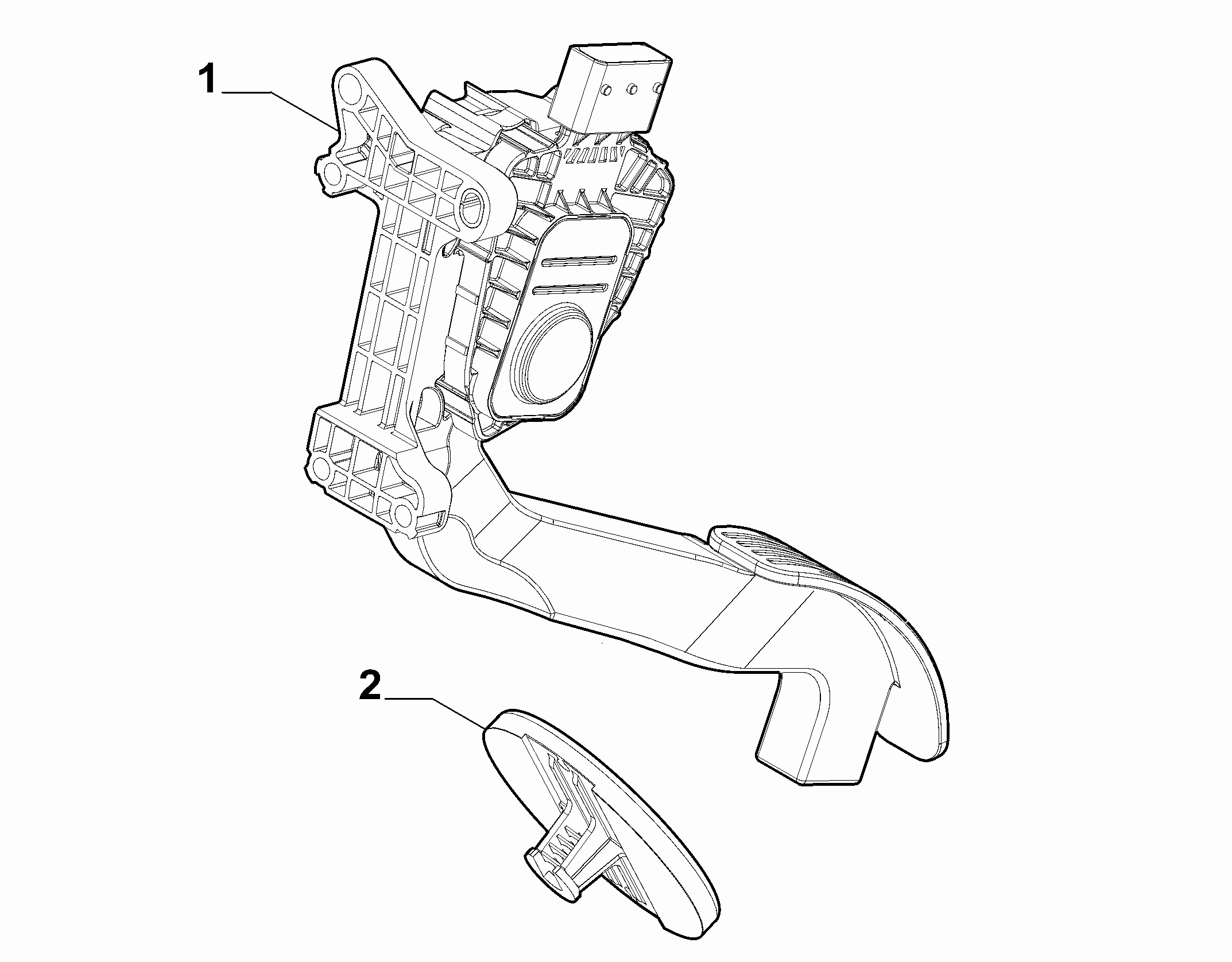 10222-010 ACCELERATOR PEDAL COMMAND