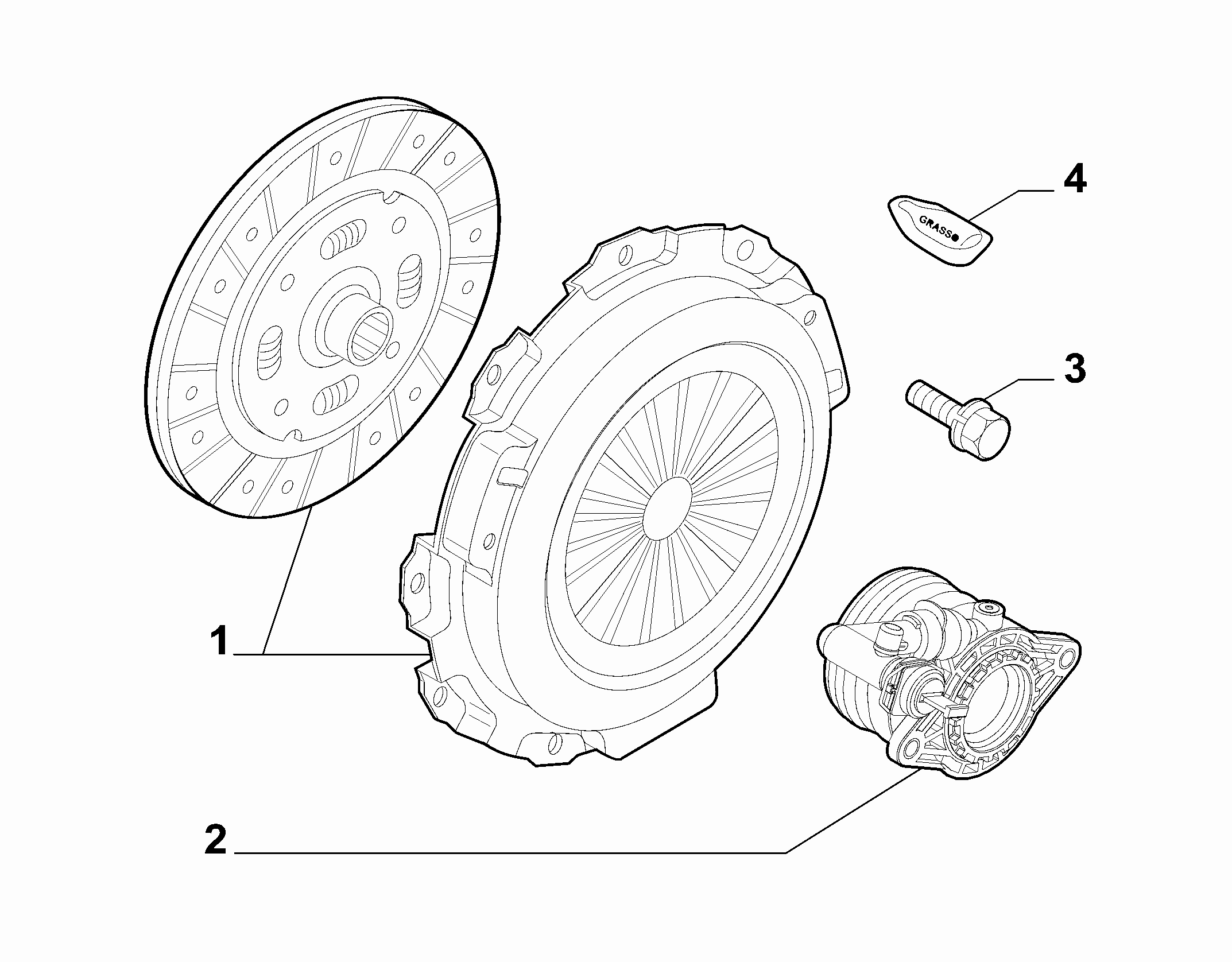 18109-010 CLUTCH KIT