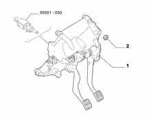 33101-010 RUDDER BAR