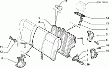 70613/10 REAR SEAT