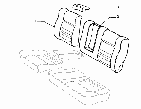 70615/01 REAR SEAT LINING