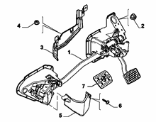 33101-010 RUDDER BAR