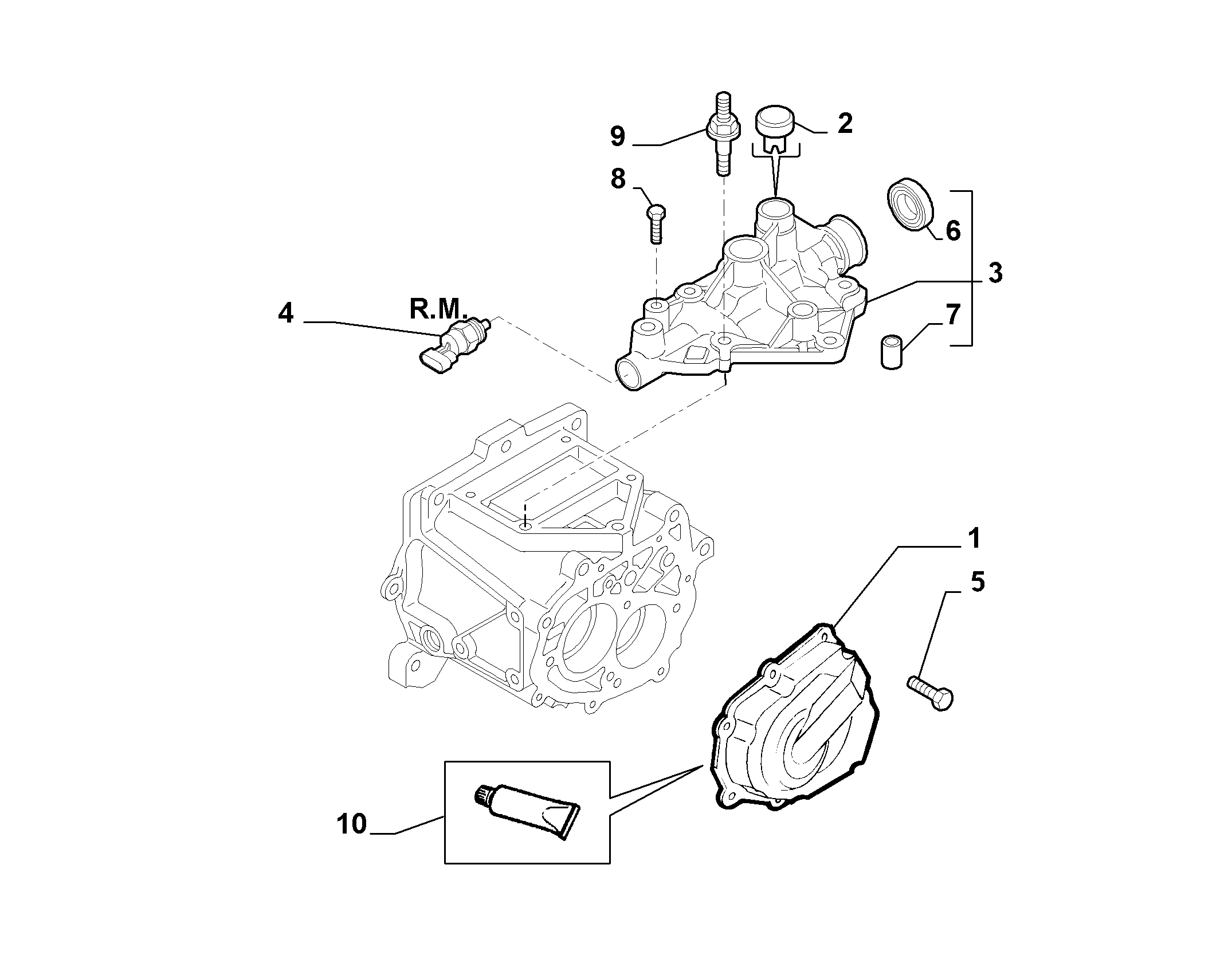 21207-020 GEAR BOX COVERS