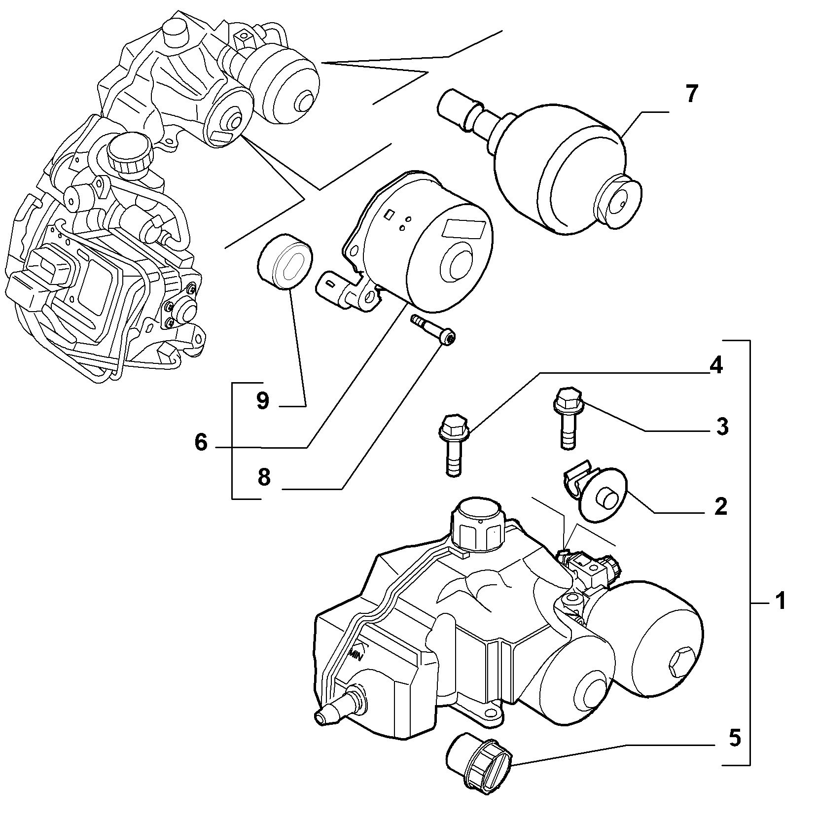 21200-050 GEARBOX CONTROL MODULE, POWER UNIT/ELECTRIC PUMP
