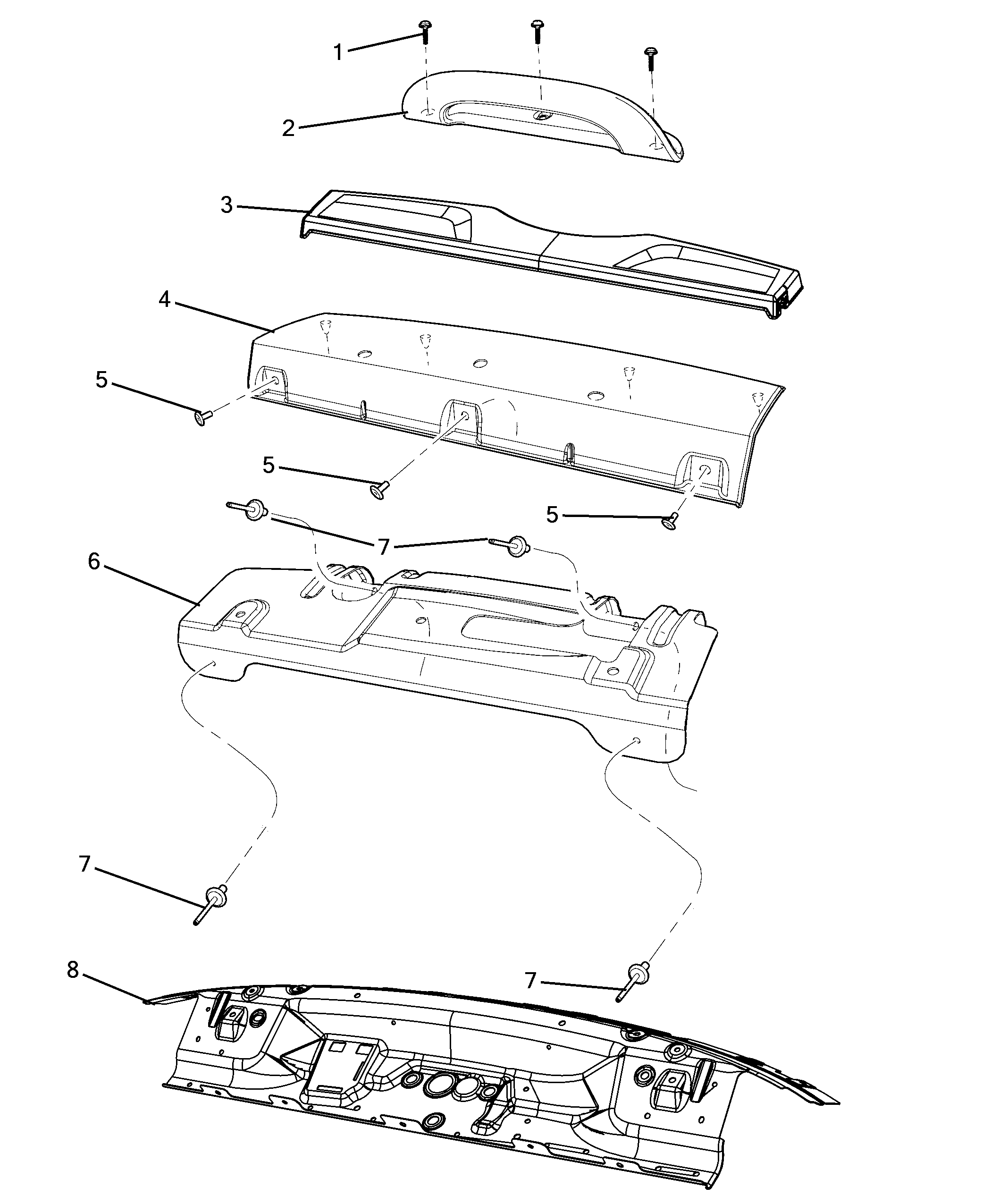 70523-070 PARCEL SHELF