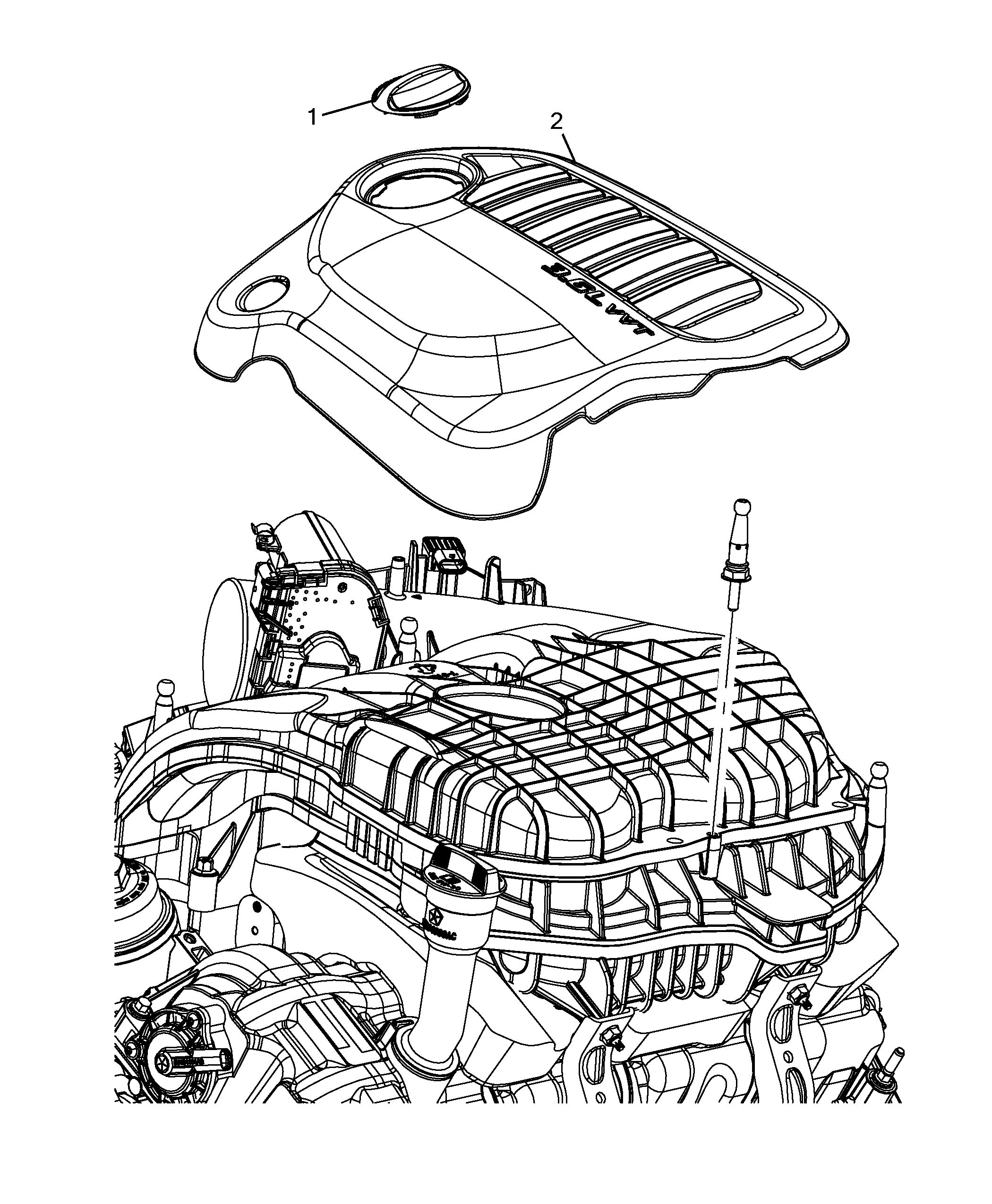 38115-040 ENGINE COVER