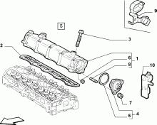 10101/00 БЛОК И ГОЛОВКА ЦИЛИНДРОВ