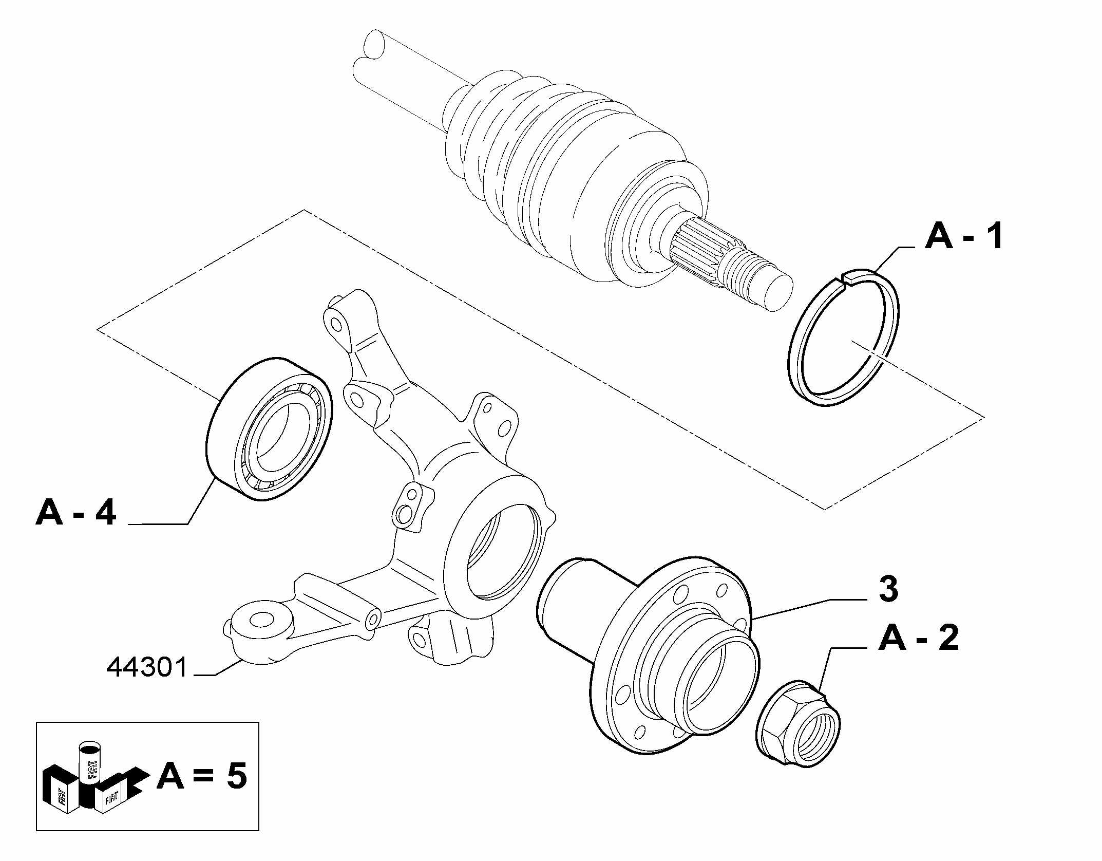 27402-010 ПОЛУОСИ ДИФФЕРЕНЦИАЛА 