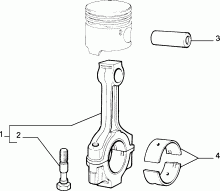 10105/00 ШАТУНЫ И ПОРШНИ