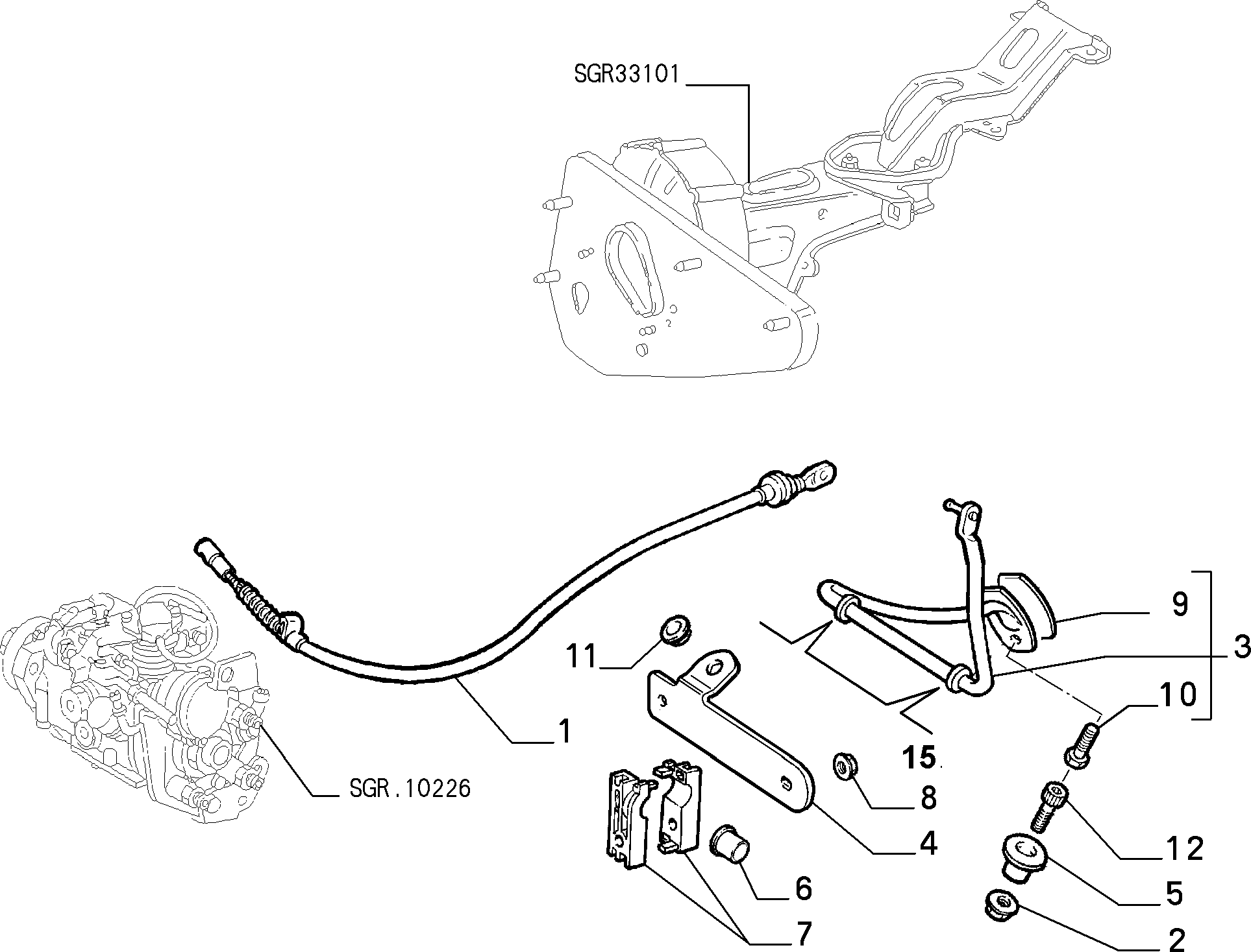 10222/02 ПРИВОДЫ АКСЕЛЕРАТОРА