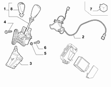 21221-010 GEAR STICK