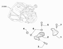 10002-030 AXLE INLET SCREW ANCHOR AND TENSION ROD SUSPENSION