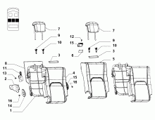 70613/02 REAR SEAT