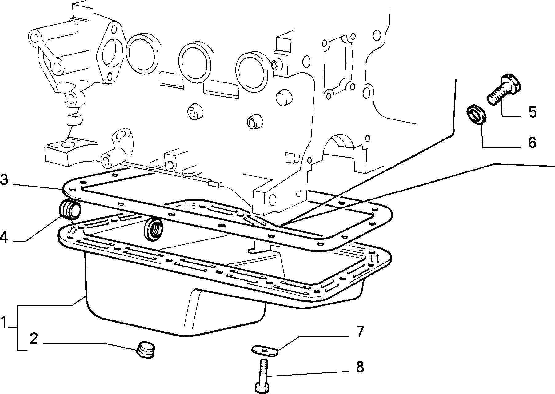 10102/00 КАРТЕР И КРЫШКИ БЛОКА ЦИЛ.