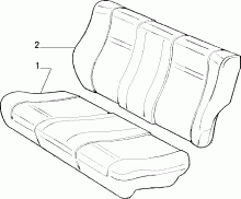 70615/01 REAR SEAT LINING