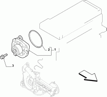 10402-010 WATER PUMP AND GASKETS