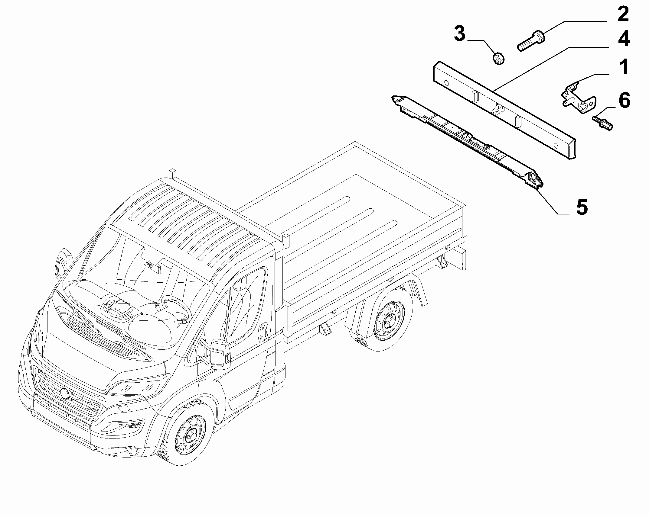 70004-040 REAR CRASH BOX