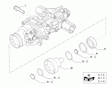 27408-060 4X4 INSPECTED FLANGE VISCOUS JOINT