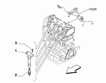 55101-020 SPARK PLUGS AND IGNITION CABLES