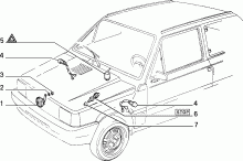 55501/00 ПРЕДУПРЕД. И МАНЕВР. СИГНАЛИЗАЦИЯ 