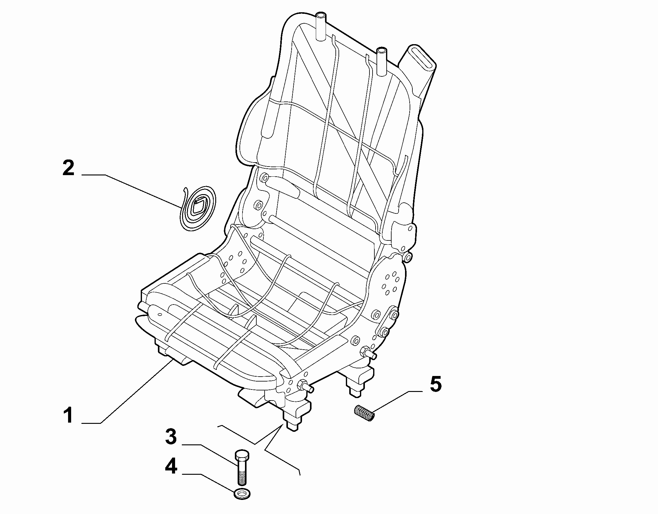70601-021 DRIVER SEAT FRAMES