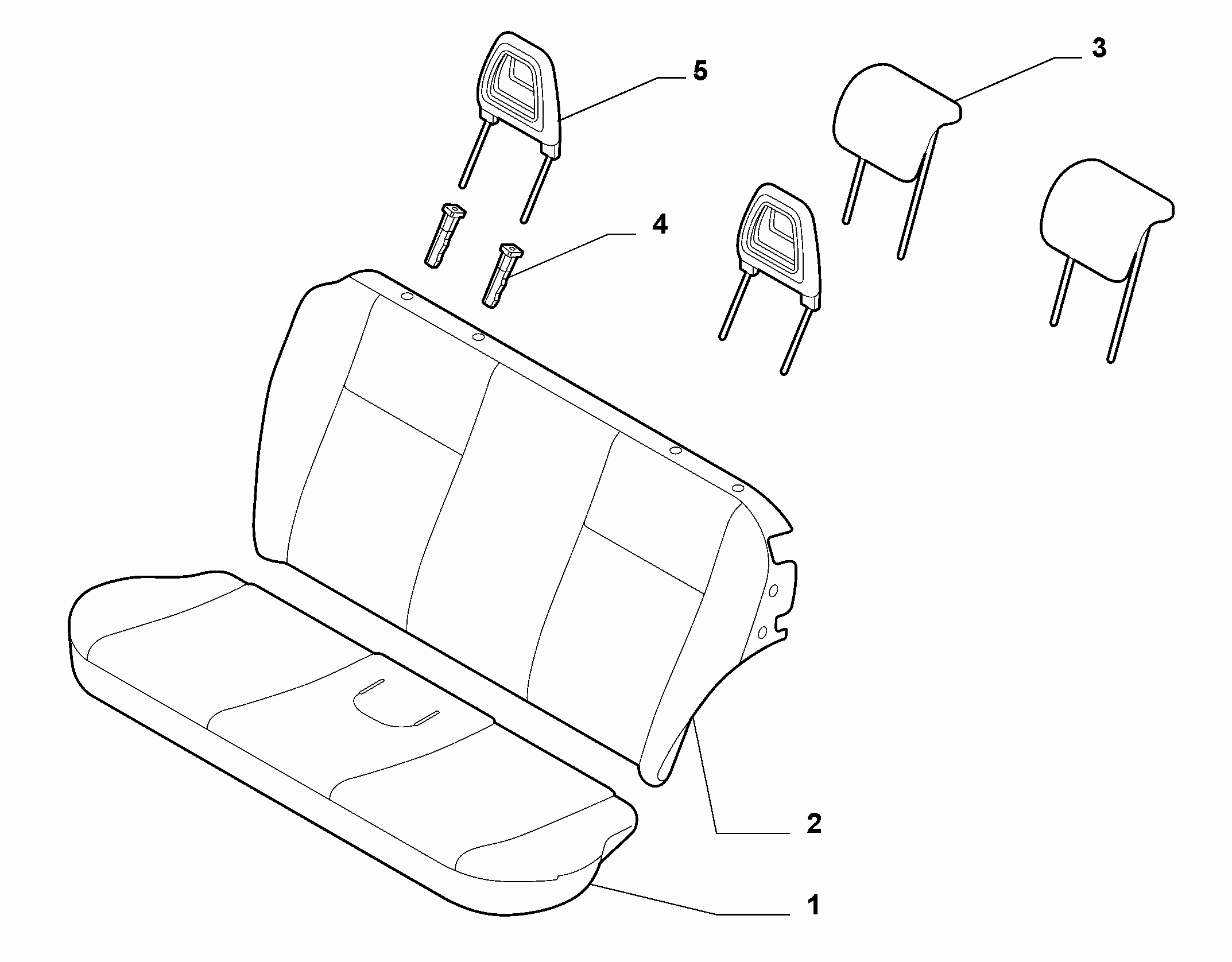 70615/02 REAR SEAT LINING