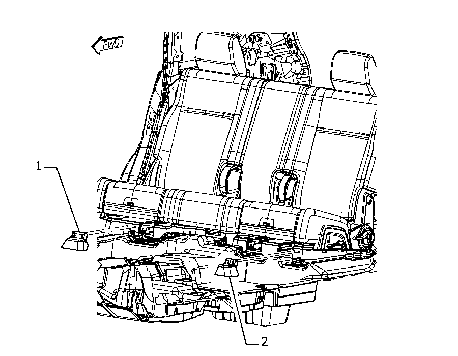 70613-070 2ND ROW REAR SEAT - LEFT SIDE - 40%