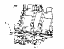 70613-071 2ND ROW REAR SEAT - RIGHT SIDE - 60%