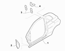 70019-010 EXTERNAL SIDE FRAME