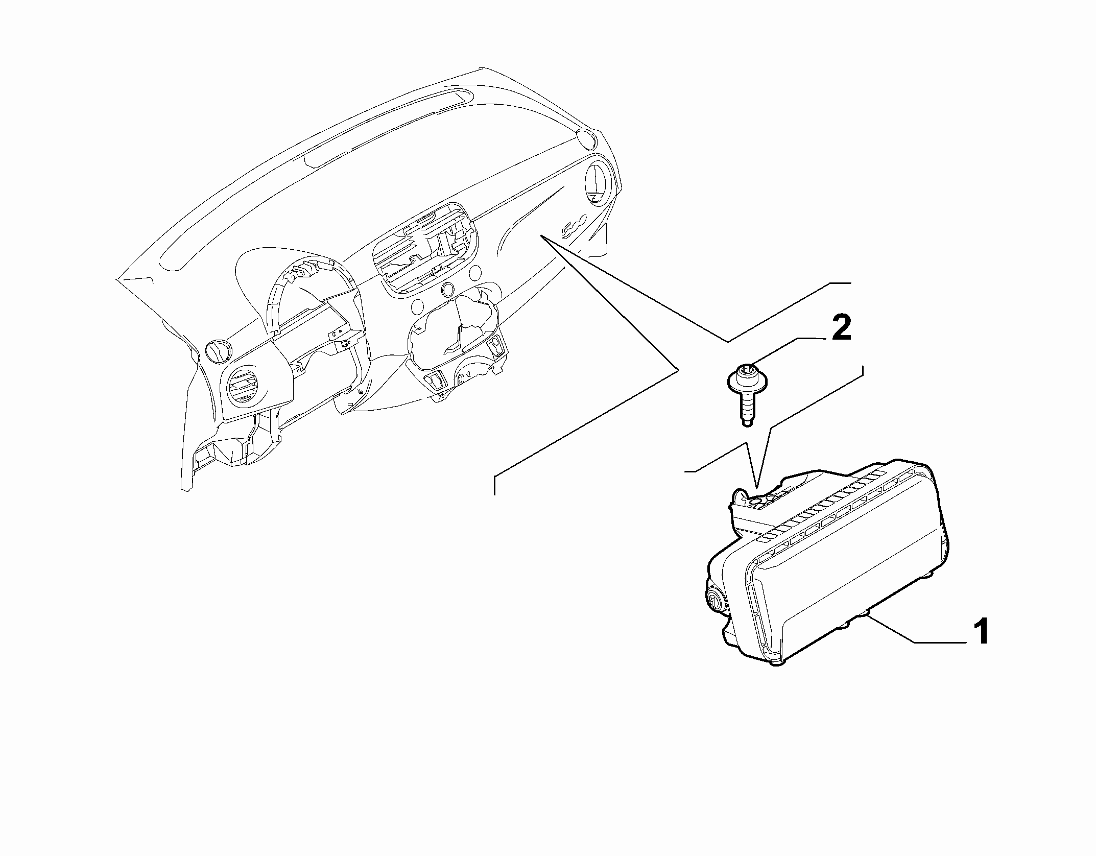55508-020 PASSENGER AIRBAG
