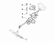 41201-020 POWER STEERING SHAFT