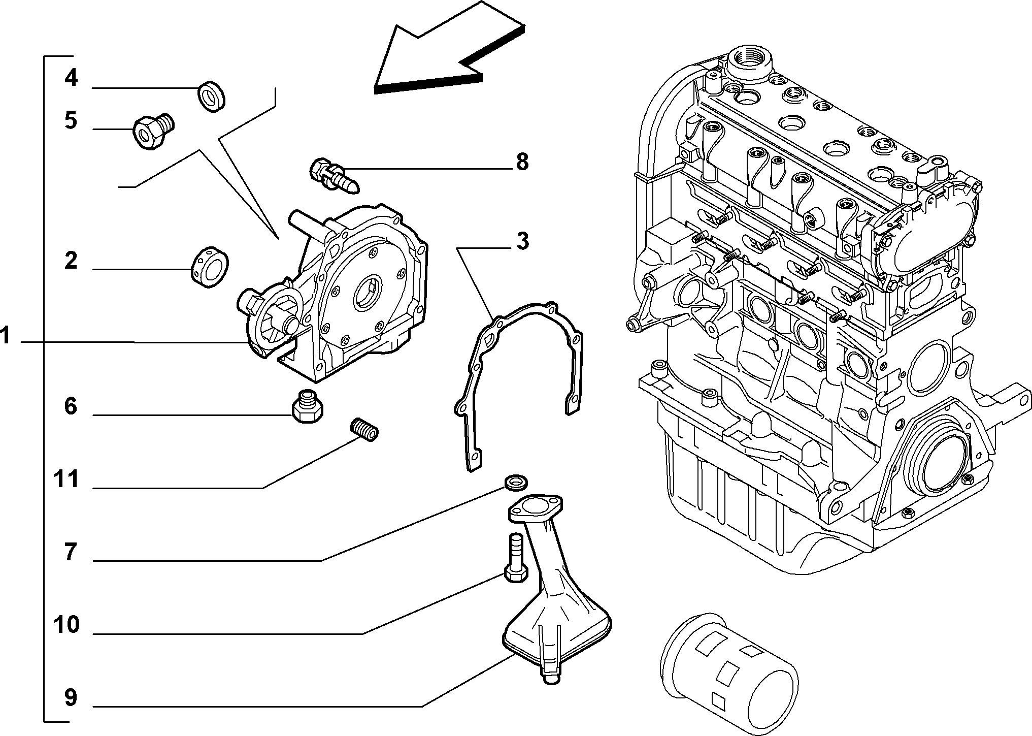 10301-010 OIL PUMP