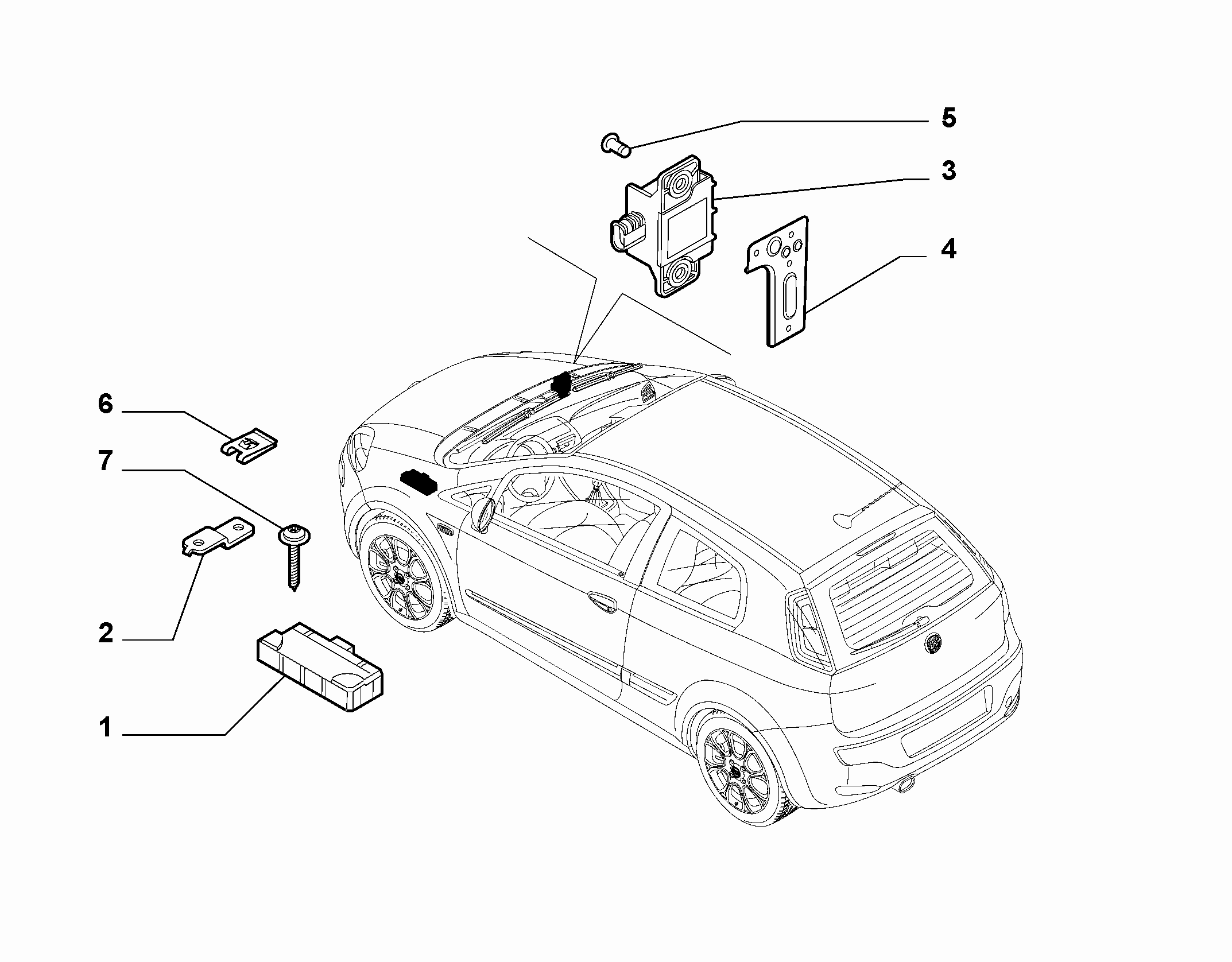 55502-030 REMOTE CONTROL TPMS AND AERIAL