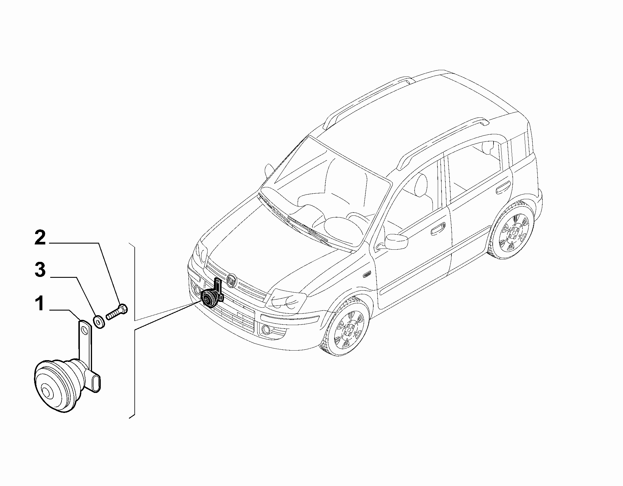 55501-040 HORN