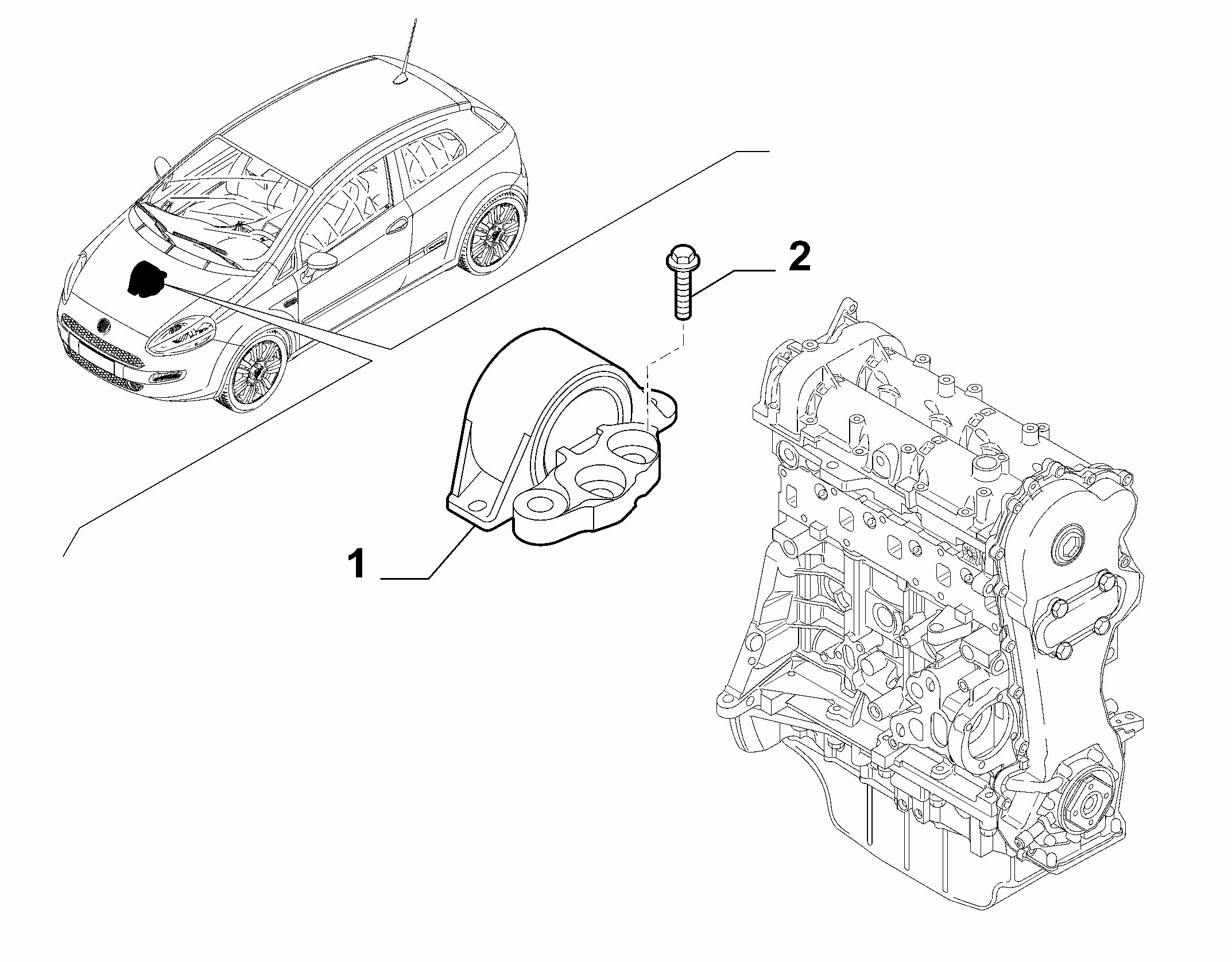 10002-010 ENGINE INLET SCREW ANCHOR AND TENSION ROD SUSPENSION