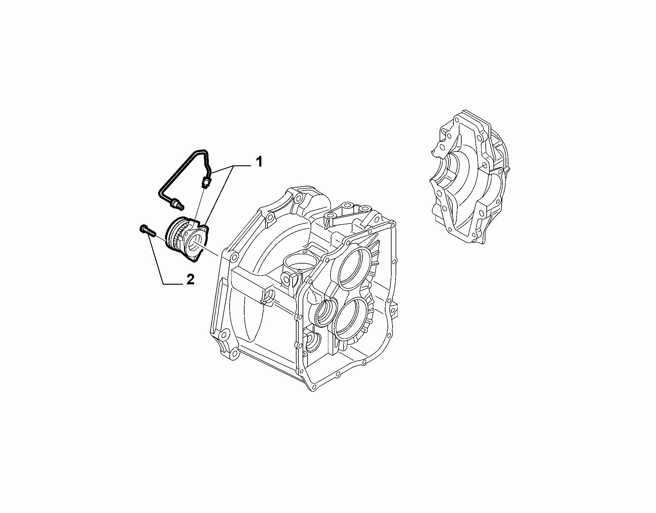 21207-040 HYDRAULIC ACTUATOR CLUTCH RELEASE