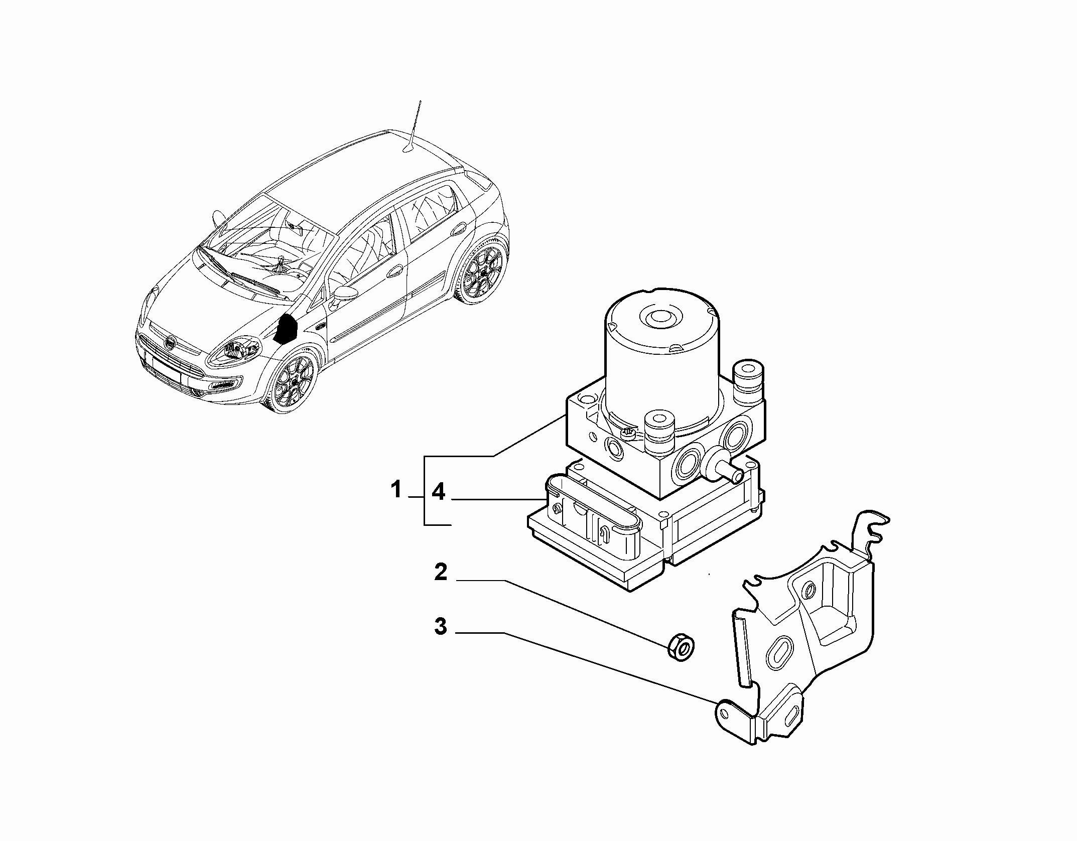 33102-030 MODULE CONTROL ABS